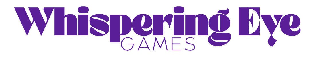 Whispering eye games logo